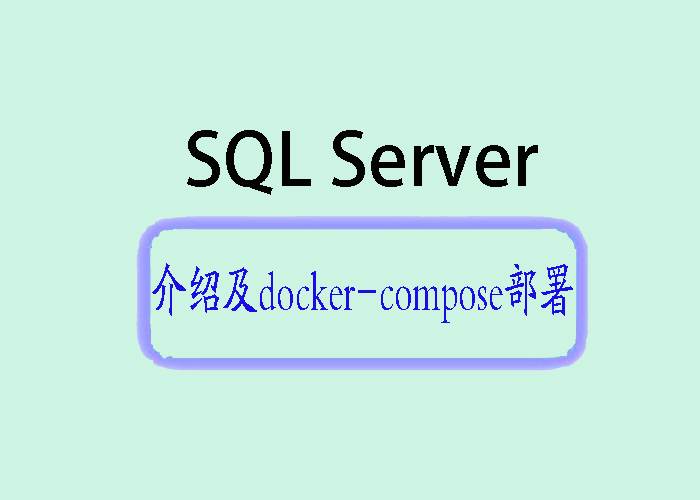 SQL Server 简介与 Docker Compose 部署_Docker