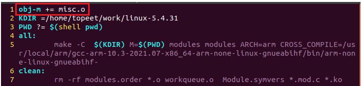 iTOP-STM32MP157开发板Linux Misc驱动-编译驱动程序_设备驱动