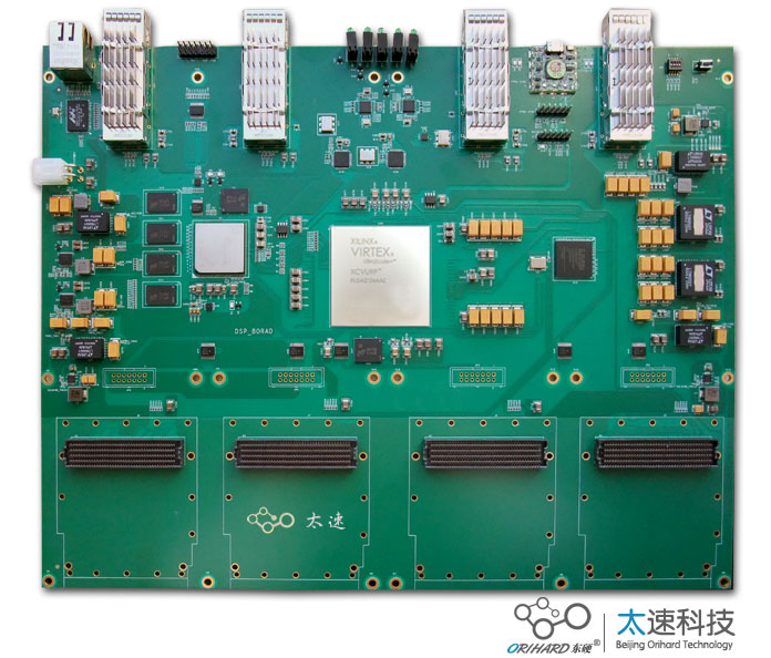 VU9P板卡设计原理图：410-基于XCVU9P+ C6678的100G光纤的加速卡_接口测试_02