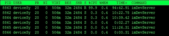 一次服务器CPU占用率高的定位分析
