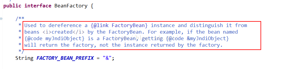 浅析Spring IoC源码（七）浅谈BeanFactory和FactoryBean_spring_04