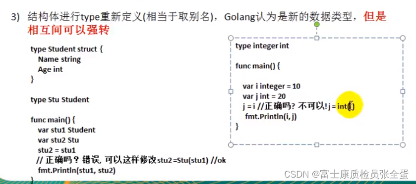 Golang struct 结构体注意事项和使用细节_字段类型_03