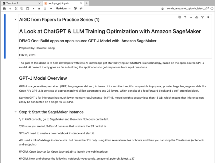 大语言模型（LLMs）在 Amazon SageMaker 上的动手实践_Amazon_16