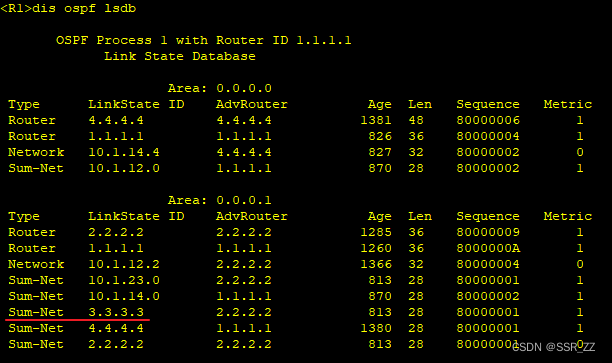 IP-OSPF_真伪ABR对于3类LSA的处理_路由表_10