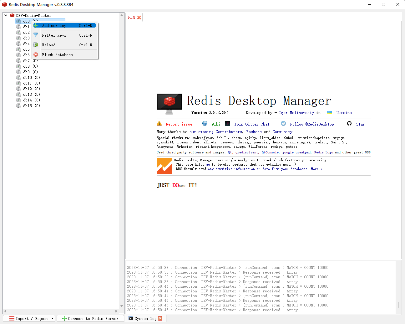 Redis Desktop Manager安装和使用_Redis_12