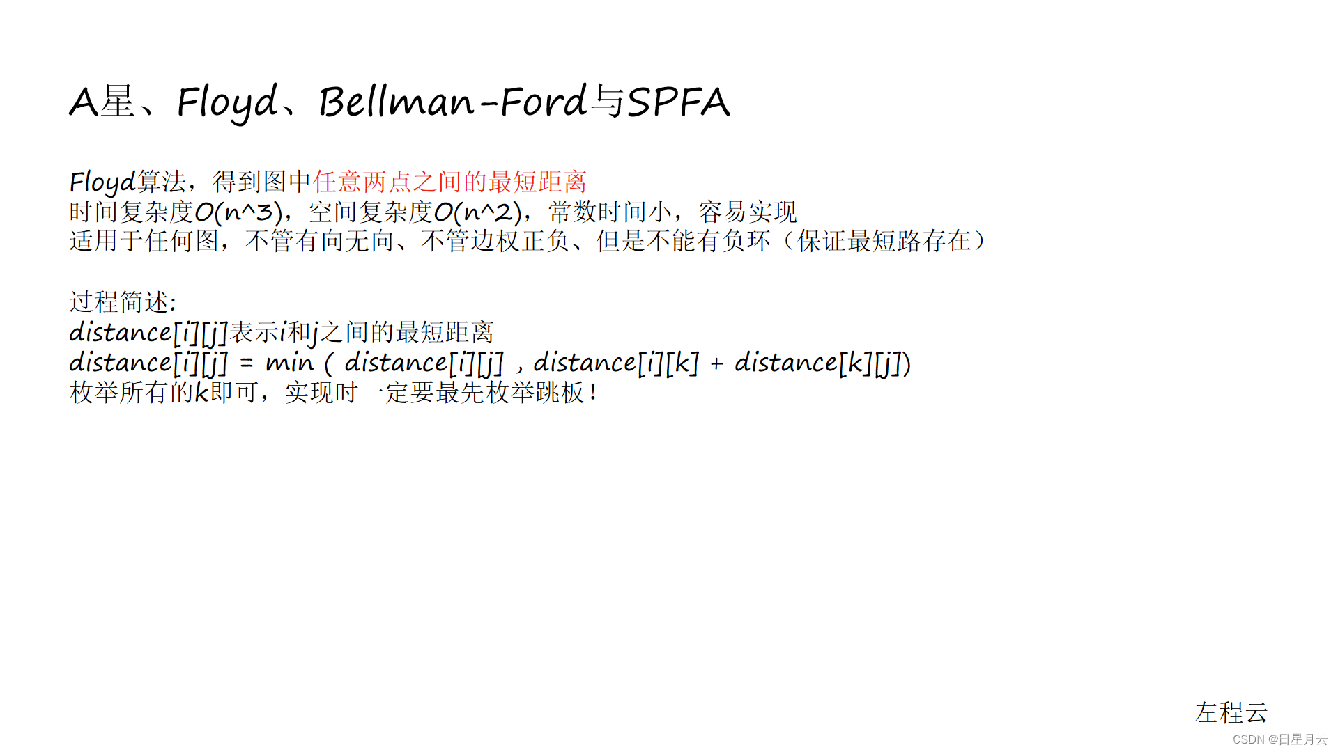 class065 A星、Floyd、Bellman-Ford与SPFA【算法】_算法_03