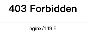 吃透nginx 403 forbidden报错