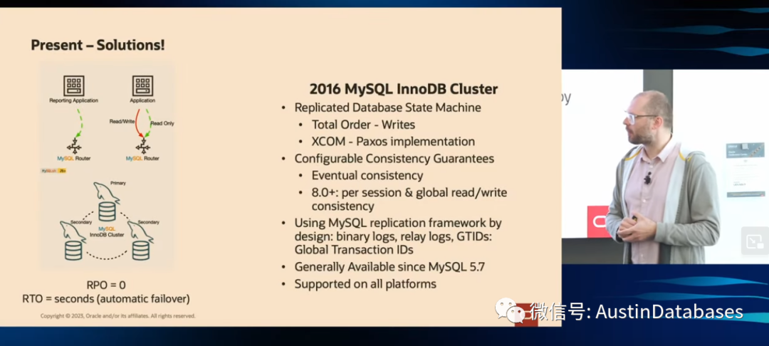 MySQL  全球大会summit 2023年度 --- MySQL 高可用和灾备  （音译）_mysql_09