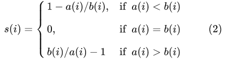 轮廓系数、方差比、DB指数（三种常见的聚类内部评价指标）_相似度_03