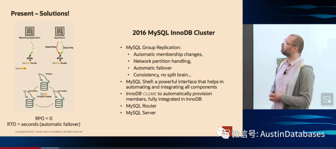 MySQL  全球大会summit 2023年度 --- MySQL 高可用和灾备  （音译）_mysql_08