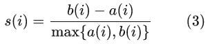 轮廓系数、方差比、DB指数（三种常见的聚类内部评价指标）_相似度_05
