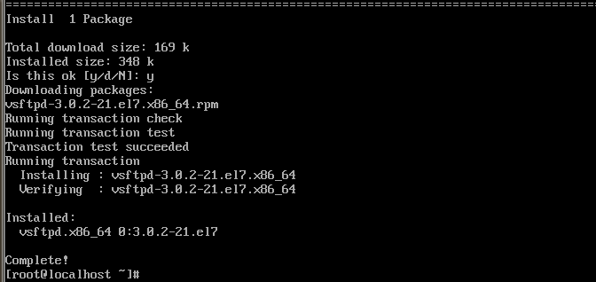 linux 下安装ftp 并远程连接_运维_04