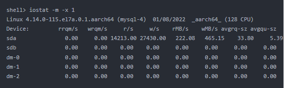 Linux磁盘IO利用率高的场景排查解决路径_mysql_02
