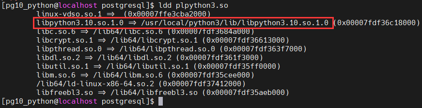 PostgreSQL如何支持PL/Python过程语言_python_06