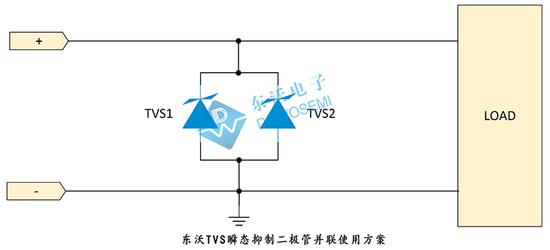 TVS二极管可以并联或串联使用吗？_TVS二极管