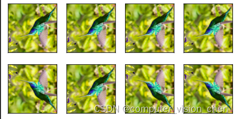 13.1.1 翻转裁减，改变颜色，结合多种图像增广方法进行图像增广_代码实现_04