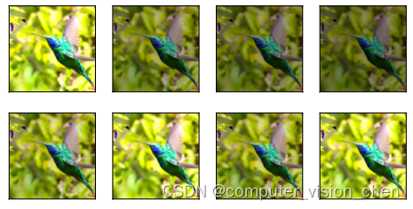13.1.1 翻转裁减，改变颜色，结合多种图像增广方法进行图像增广_代码实现_06