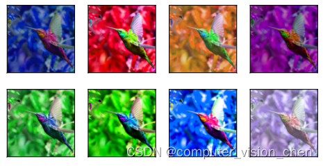 13.1.1 翻转裁减，改变颜色，结合多种图像增广方法进行图像增广_代码实现_10