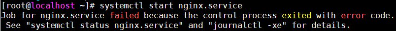 Nginx——Nginx启动报错Job for nginx.service failed because the control process exited with error code_配置文件