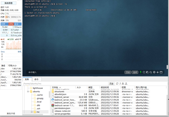 我的世界Minecraft基岩版开服教程（Linux）开服器开服包下载服务器开服核心开服端​资源包_服务端_12