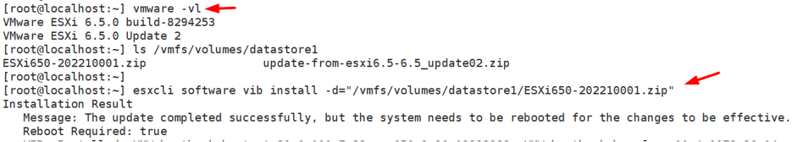 关于“VMware ESXi OpenSLP堆溢出漏洞”的修复说明​_ESXi_15