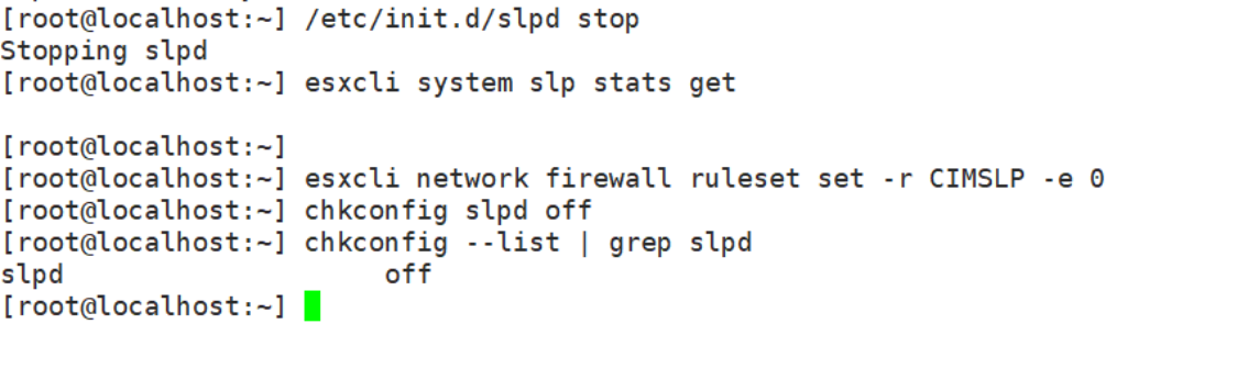 关于“VMware ESXi OpenSLP堆溢出漏洞”的修复说明​_OpenSLP_05