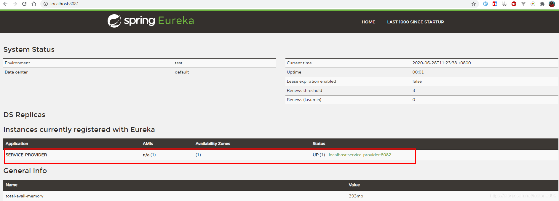 简单方式创建一个eureka server 和 eureka client项目，最终实现负载均衡_eureka负载均衡_09