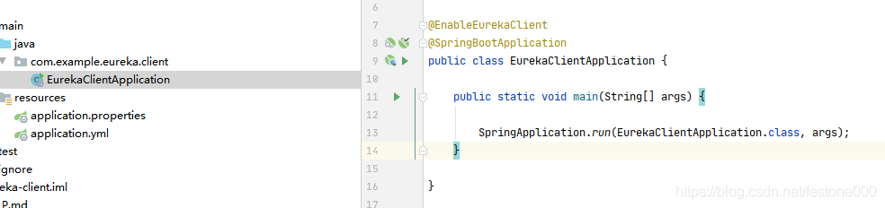 简单方式创建一个eureka server 和 eureka client项目，最终实现负载均衡_eureka client_07