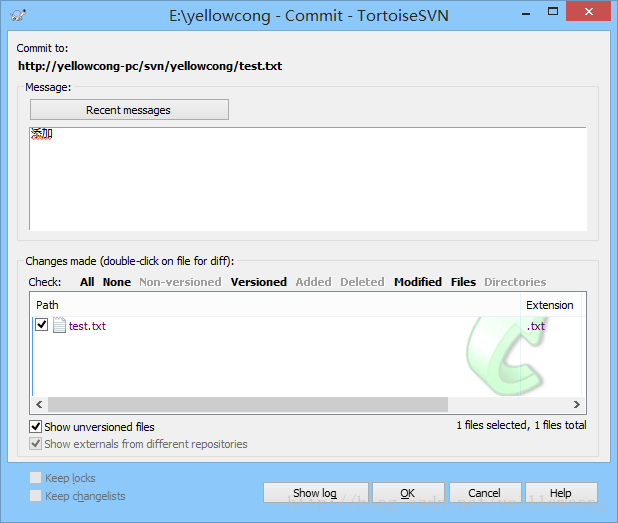 SVN之VisualSVN-Server简单使用-yellowcong_Server_25
