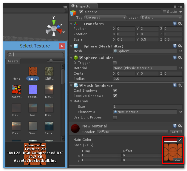 【Unity 3D 游戏开发】Unity3D 入门 - 工作区域介绍 与 入门示例_菜单栏_67