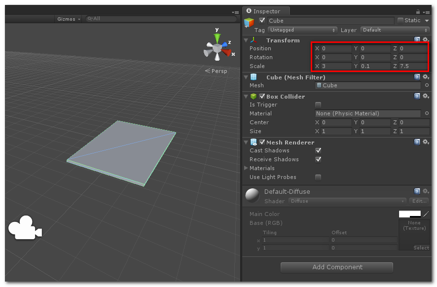 【Unity 3D 游戏开发】Unity3D 入门 - 工作区域介绍 与 入门示例_Unity3D_59