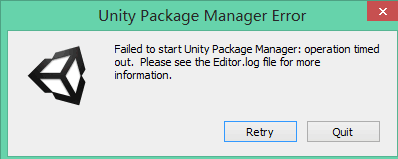 Unity Package Manager Error的解决方案_html