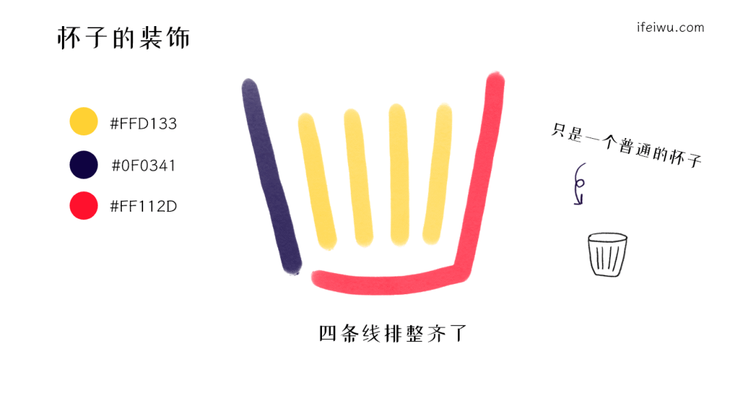 插画萌新必学的PS极简马克笔简笔画：饮品篇_零基础_04