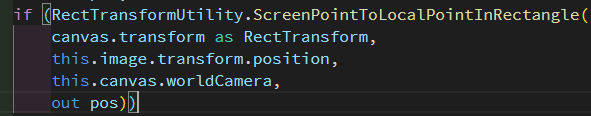 Unity3D之ScreenPointToLocalPointInRectangle_Unity3D_02