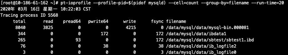 MySQL IO分析之-pt-ioprofile_pt-ioprofile_07