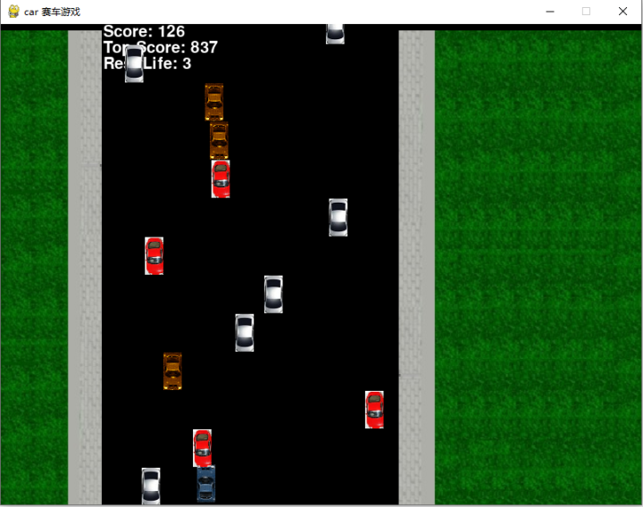 【Pygame实战】如果你是赛车爱好者：这款新赛车游戏分分钟让你上瘾（超跑又是谁的梦想？）_ide_07