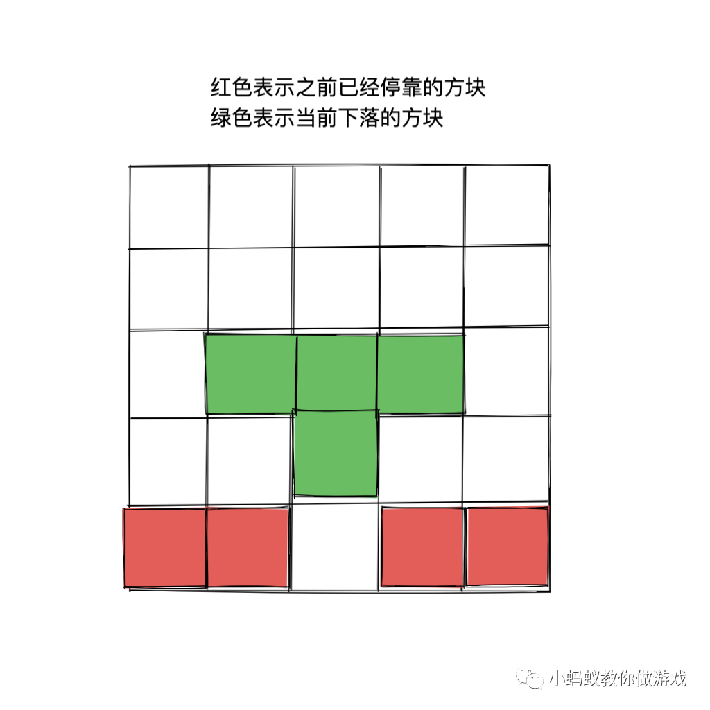 俄罗斯方块游戏开发系列教程6:形状停靠_游戏开发_02