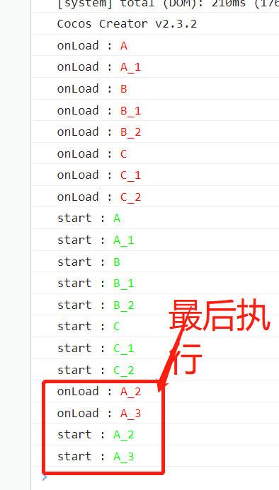 Cocos Creator之节点onLoad,start执行顺序_执行顺序_04