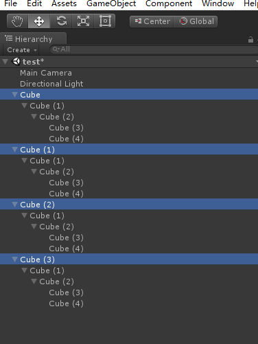unity 如何快速展开Hierarchy所有层次_快捷键_02