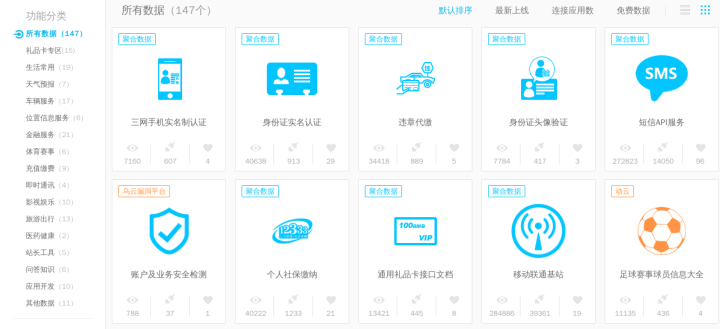 免费实用的API接口_数据库架构