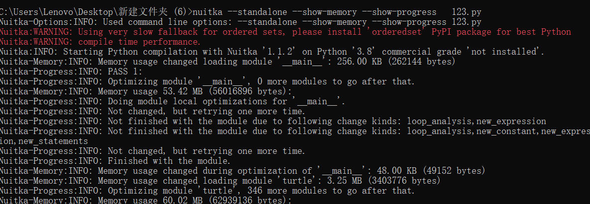 python 使用 `pyinstaller` 打包模块命令打包出来的exe文件太大了怎么办？_linux_15