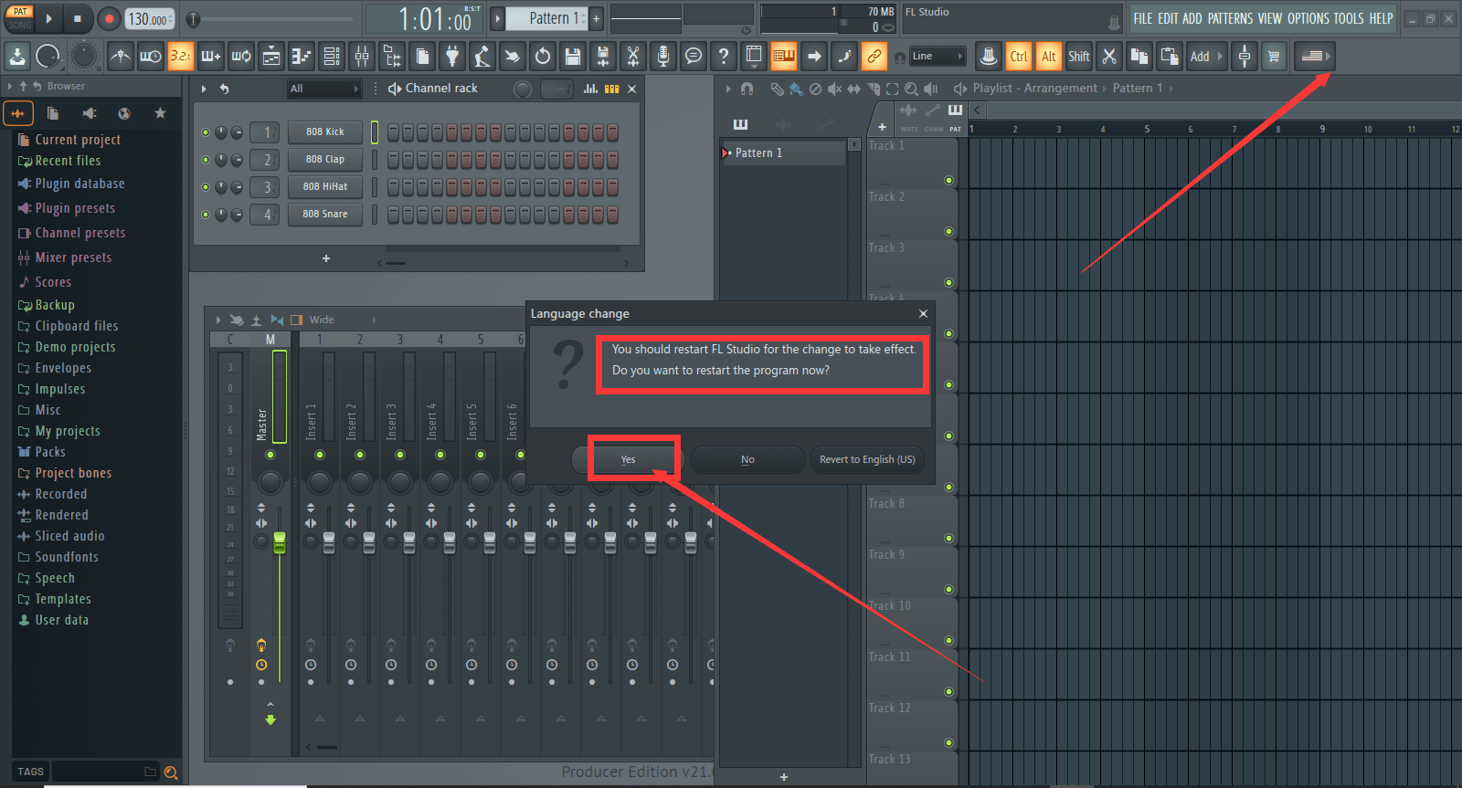 什么是FL Studio水果音乐制作软件，fl studio怎么设置中文语言切换详细操作 _FL Studio21_14
