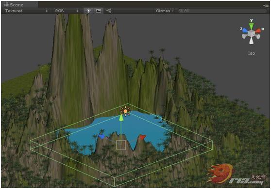 Unity3D开发：为地形添加水源和效果_文件夹_26