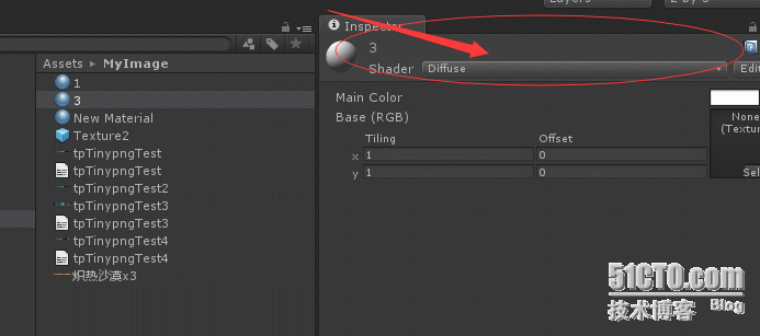unity3d创建材质时，无法添加材质贴图的解决方法_Unity3D_02