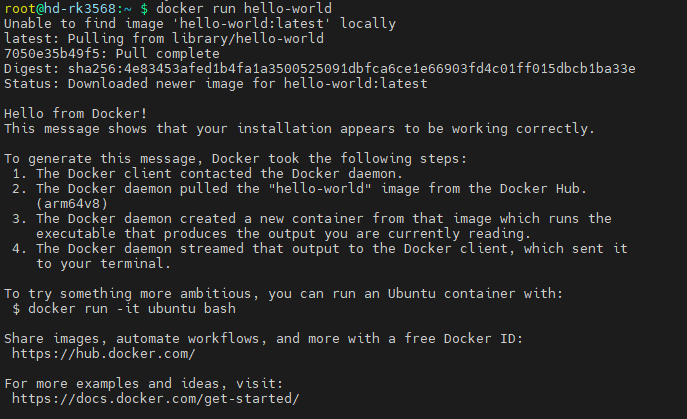 瑞芯微RK3568:Debian系统如何安装Docker_Docker_03