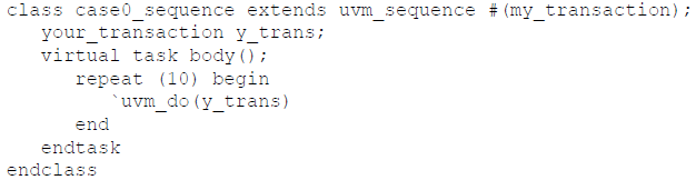 UVM：6.4.3 transaction 类型的匹配_数据类型