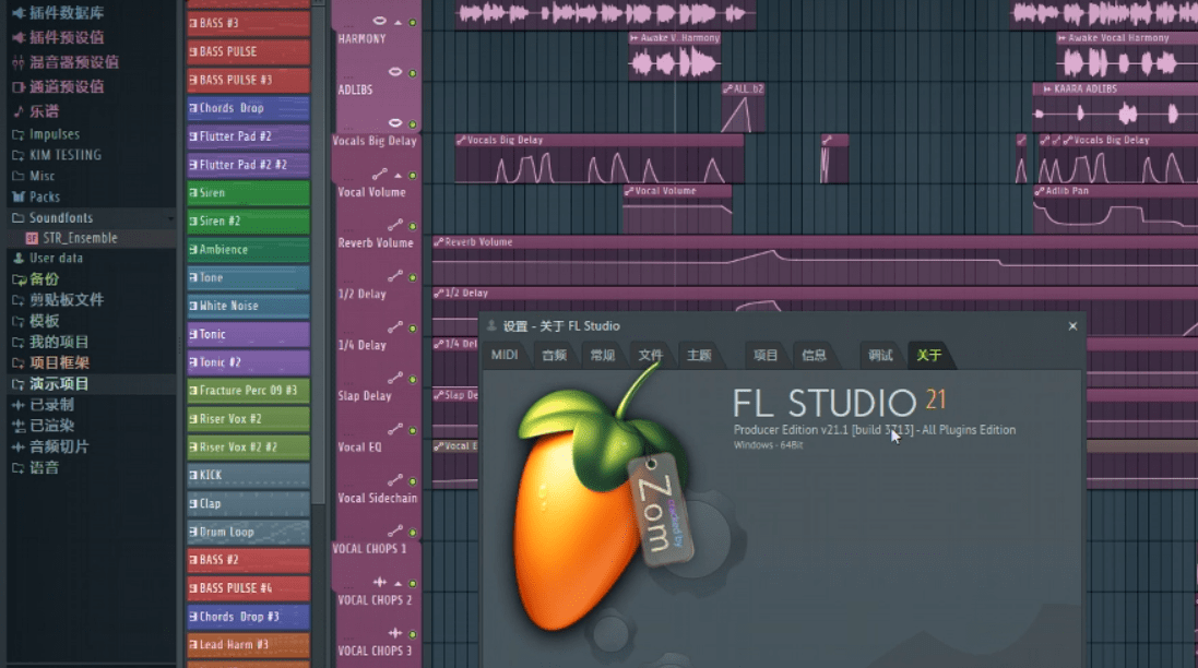 FL Studio for Windows-21.1.0.3713中文直装版功能介绍及系统配置要求 _FL Studio 21_06