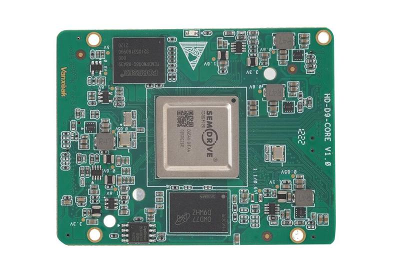 【配套开发】芯驰D9处理器四核Cortex-A55+核心板_工业自动化